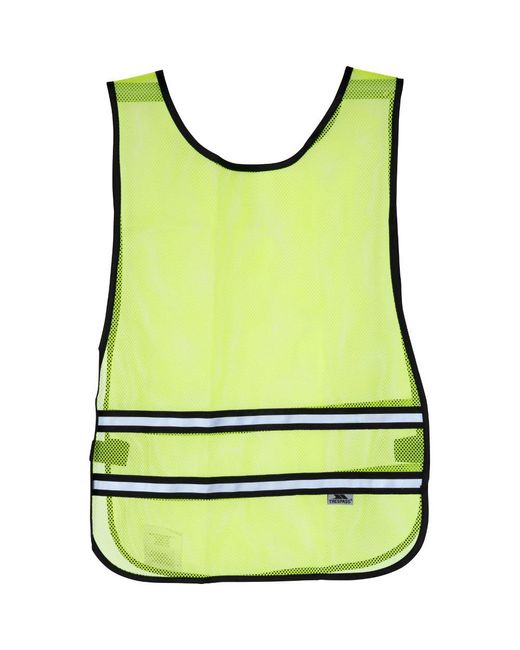Trespass Green Visible Reflective Hi Vis Cycling Jacket for men