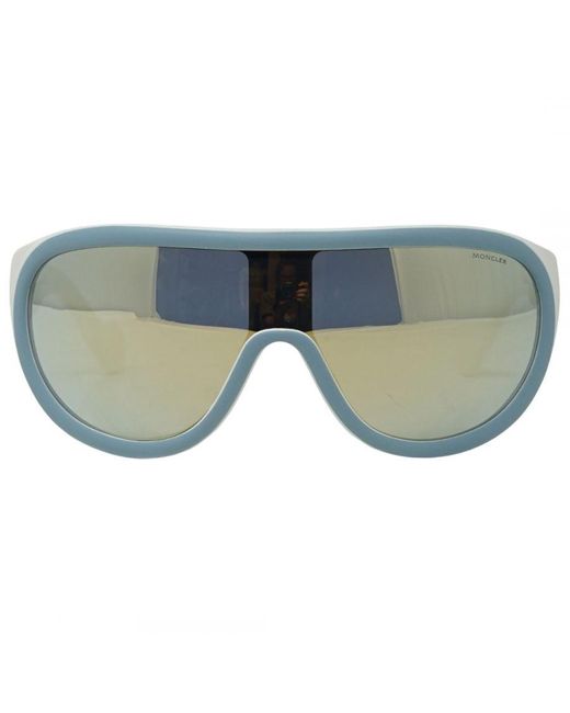 Moncler Blue Ml0047 86C Sunglasses for men
