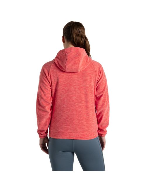 Craghoppers Pink Ladies Esk Half Zip Fleece Top Reef)