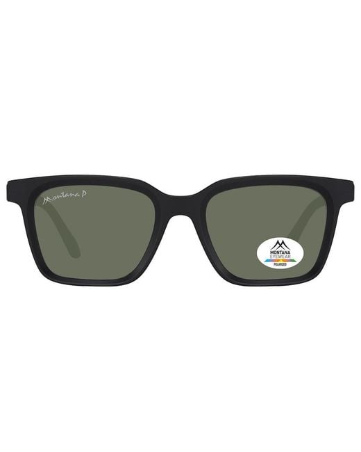 Montana Brown Square Matte Polarized Mp58