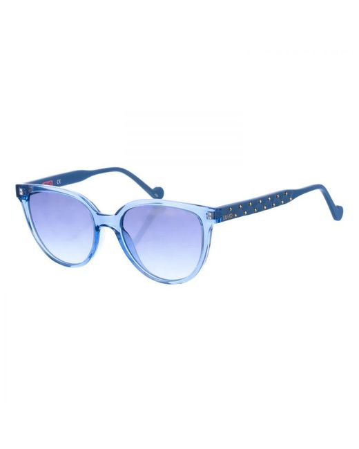 Liu Jo Blue Square Shaped Acetate Sunglasses Lj3607S