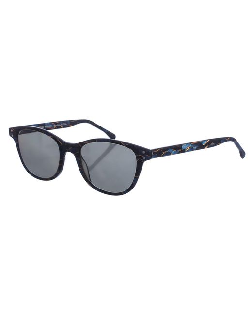 Zen Black Z473 Square Shaped Acetate Sunglasses