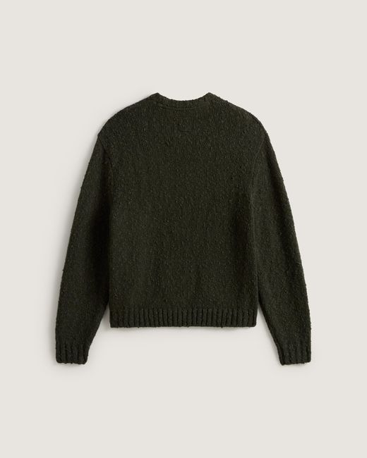 Vans Black Solid Crew Sweater for men