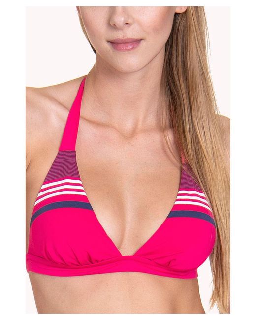 Lisca Pink 'dominica' Halterneck Bikini Top