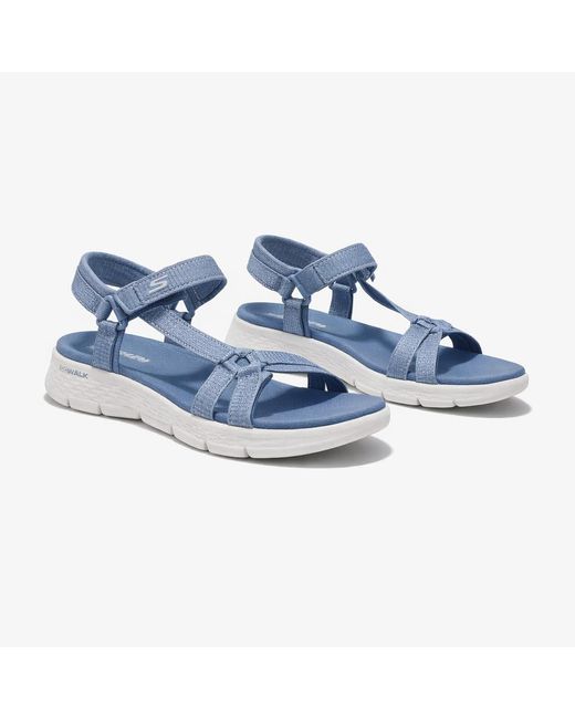 Skechers Blue Go Walk Flex Sandal