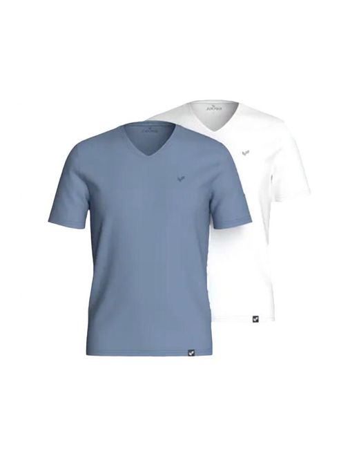 Kaporal T Shirt Homme Pack X2 Cadeau in het Blue voor heren