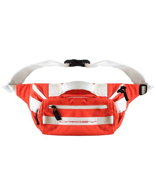 Oakley Red Stretch Logo/ Belt Bag Nylon for men