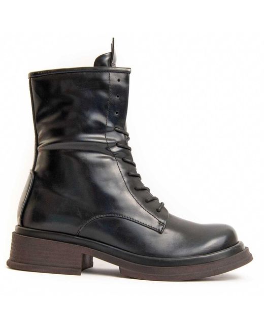 Montevita Black Ankle Boot Rammba2