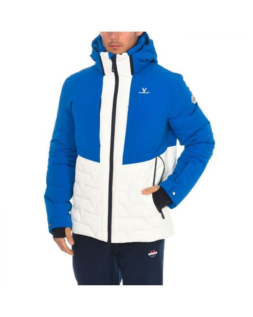 Vuarnet Blue Ski Jacket Smf222372 for men