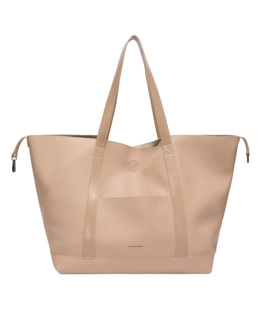 Claudia Canova Natural Catalina Oversized Tote Bag