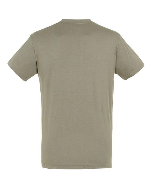 Sol's Green Regent Short Sleeve T-Shirt Cotton for men