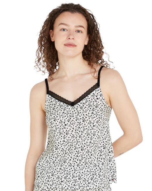Tommy Hilfiger Gray Uw0Uw05006 Th Original Camisole