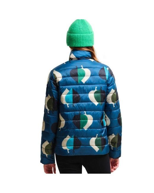 Regatta Blue Orla Printed Padded Insulated Jacket Coat