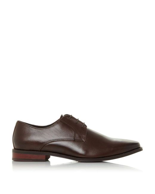 Dune Brown Stan Lace Up Gibson for men