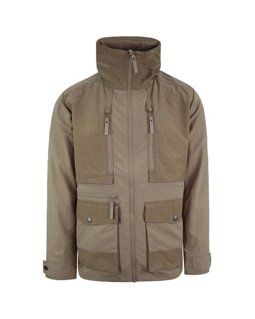 Jack Wolfskin Green Barstow Coat for men