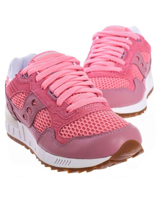 Saucony Pink Sports Shoes Originals Shadow 5000 for men