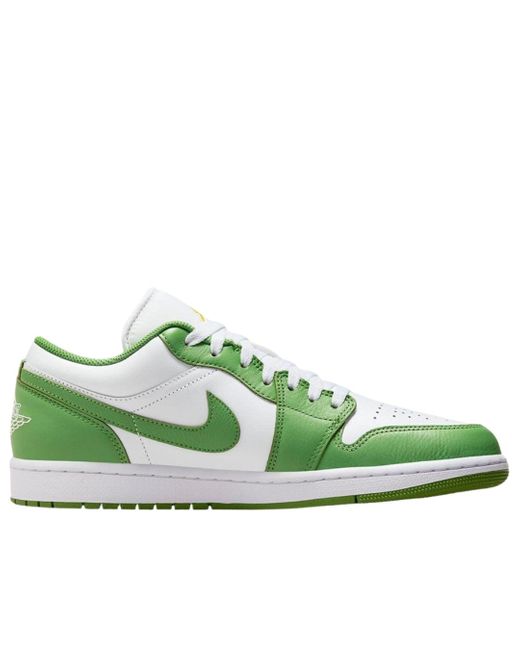 Nike Air Jordan 1 Low Se Groene Sneakers in het Green voor heren