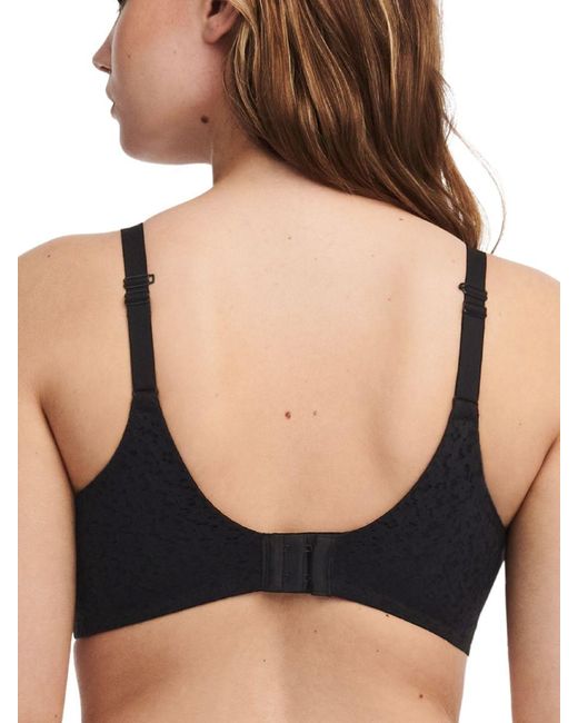 Chantelle Black Norah Covering T-Shirt Bra
