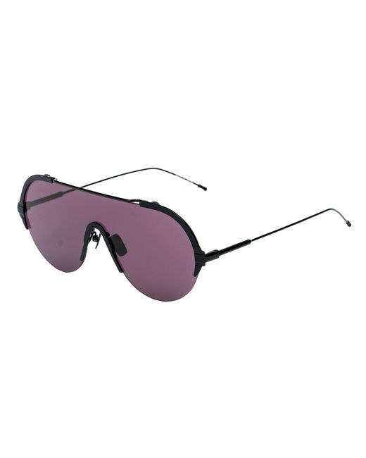 Belstaff Purple Black Titanium Sunglasses