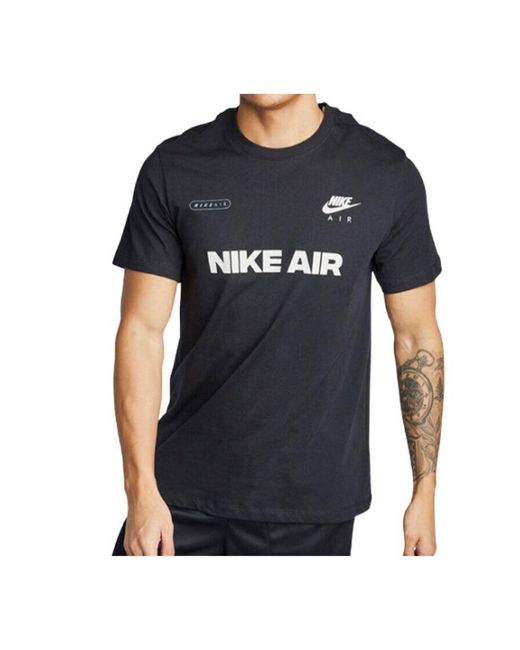 Nike Black Air Crew Neck T-Shirt for men
