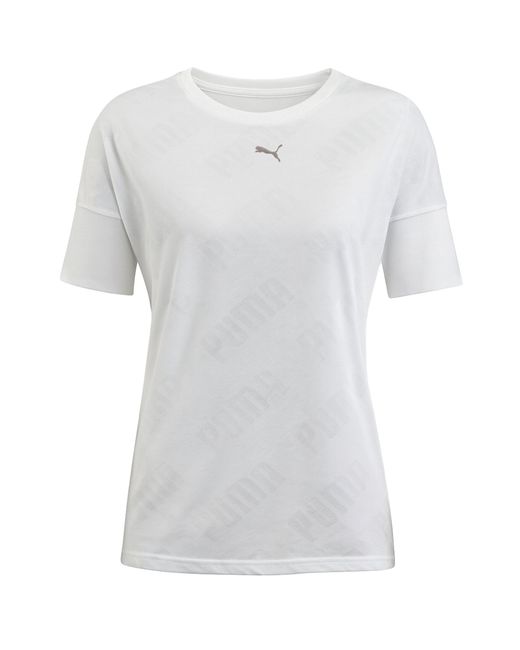 PUMA White En Pointe Wide T-Shirt