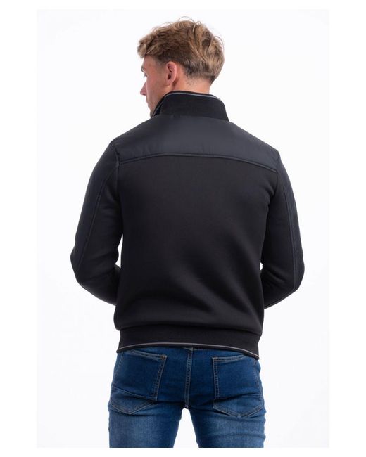 D Rock Blue D Rock Fleece Jacket With Zipped Pockets Lightweight for men