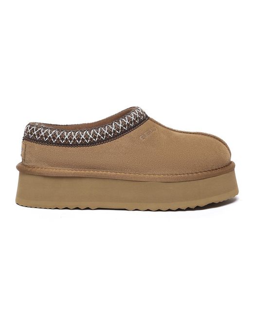 EverAu Australia Brown Ever Au Wonga Leather Slippers