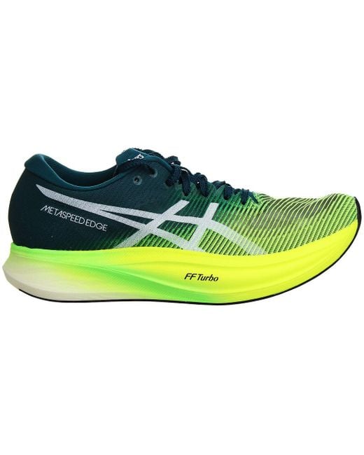 Asics Metaspeed+ Gelbe Herren-Sneaker in Green für Herren