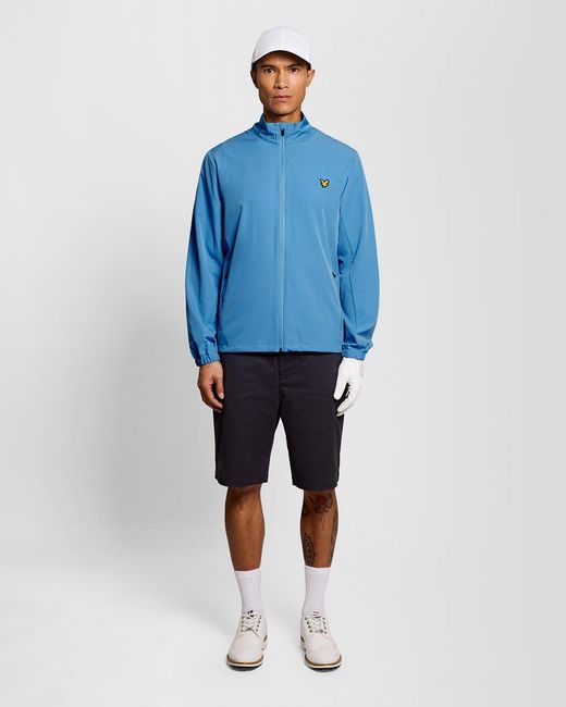 Lyle & Scott Blue Lightweight Packable Jacket for men