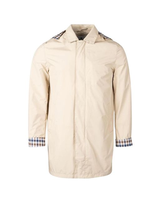 Aquascutum Natural Active Packable Trench Jacket for men