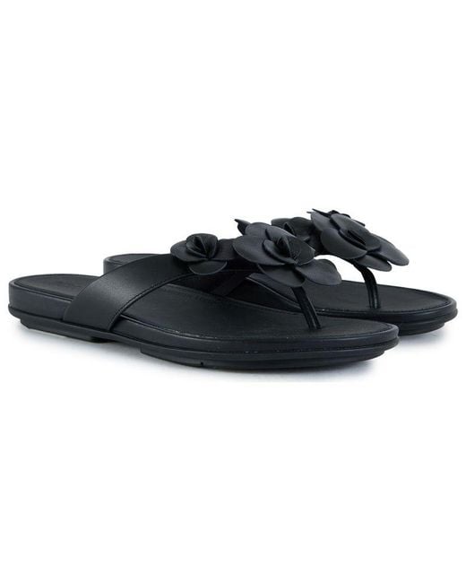 Fitflop Blue Gracie Flower Sandals