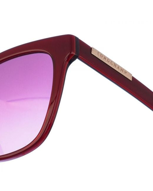 Longchamp Purple Sunglasses Lo644S