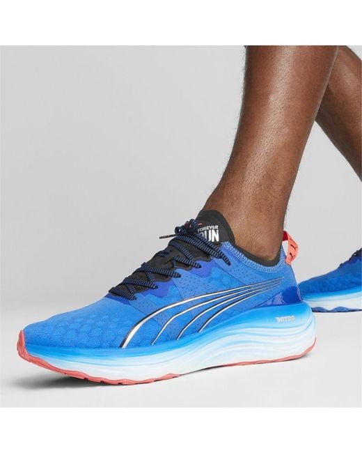 PUMA Blue Foreverrun Nitro Running Shoes for men