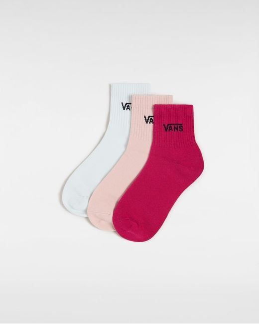 Vans Pink Classic Half Crew Sock Socks