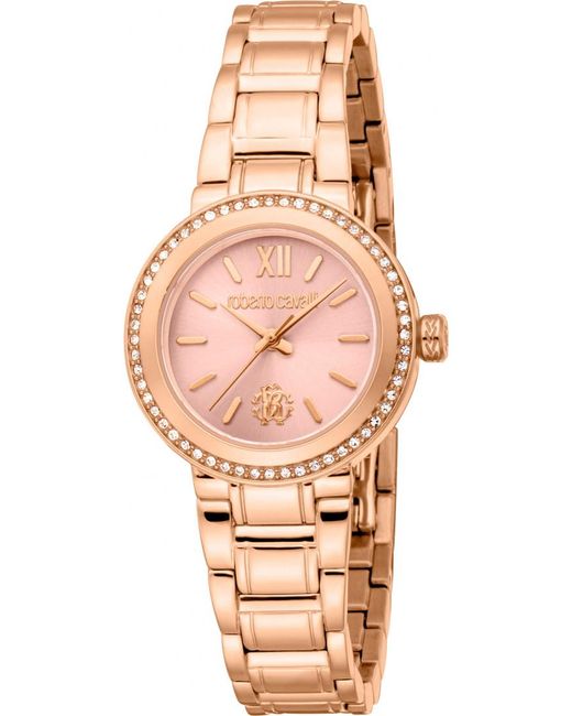 Roberto Cavalli Pink Rc5L123M0075 Ladies Watch