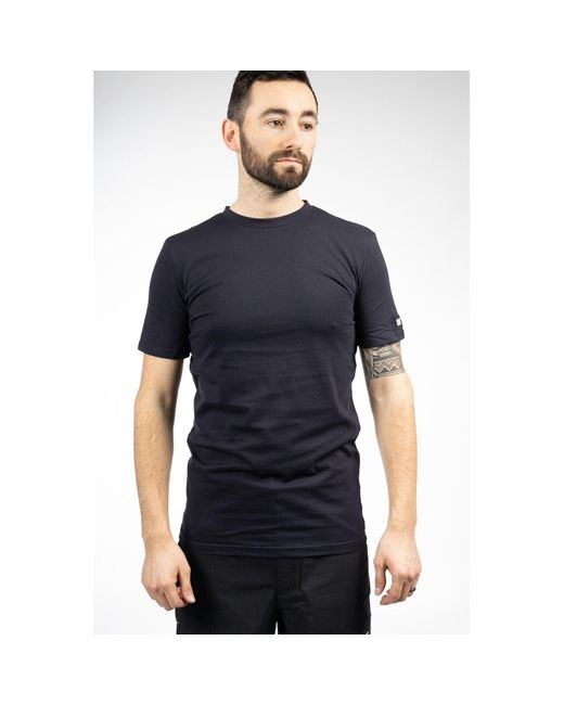 Caterpillar Blue Essentials Short-Sleeve Cotton for men