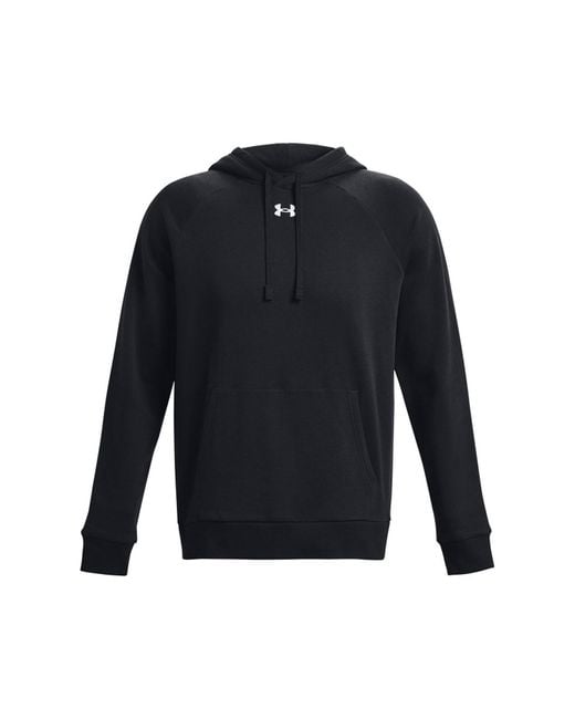 Under Armour Blue "Rival" Kapuzenpullover Für Herren/Damen /Weiß)