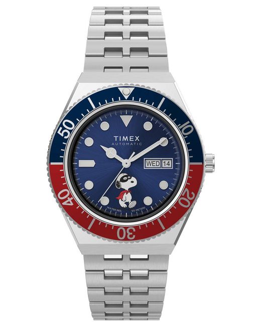 Timex Gray Peanuts M79 Watch Tw2W47500 Stainless Steel (Archived) for men