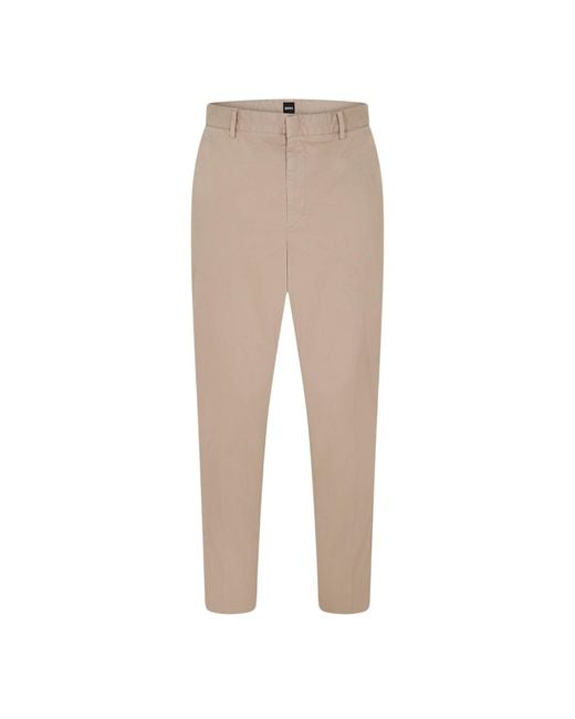 Boss Natural Kaito Slim Chinos for men