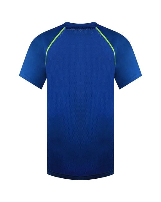 Asics Blue Match Actibreeze Tennis Top for men