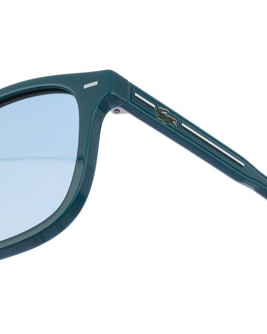 Lacoste Blue Oval Shaped Acetate Sunglasses L3639S