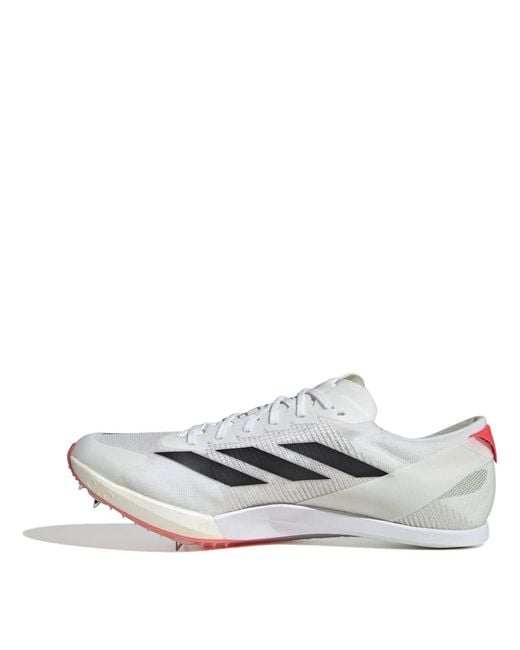 Adidas White Finesse Running Low Top Sneakers for men