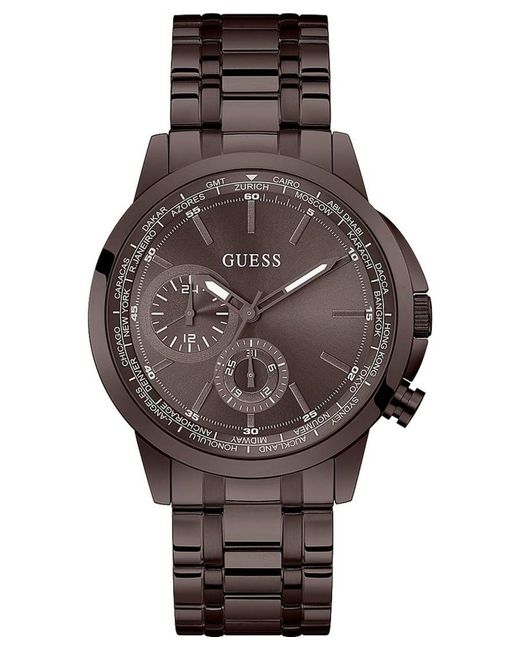 Guess Gray Spec Watch Gw0490G5 Stainless Steel for men