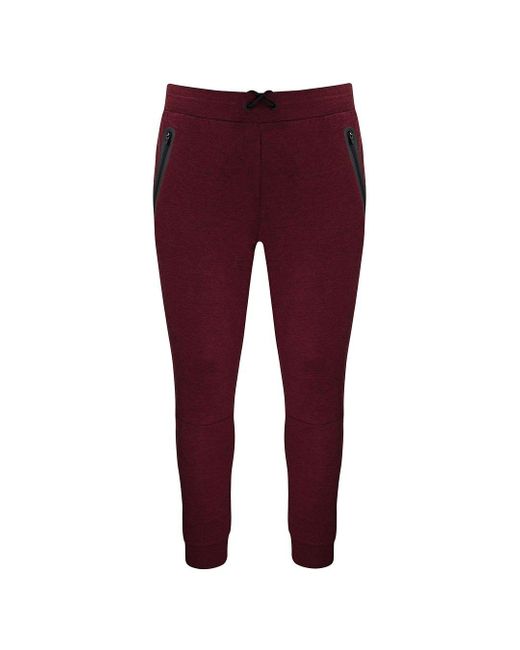 New Balance Purple Logo Fortitech Fleece Stretch Track Pants Mp11143 Gth Cotton for men