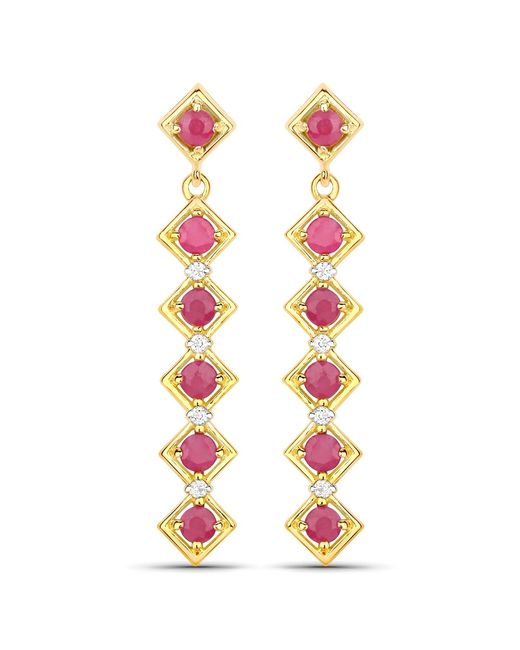 Rafaela Donata Pink Khushi Sterling Earring