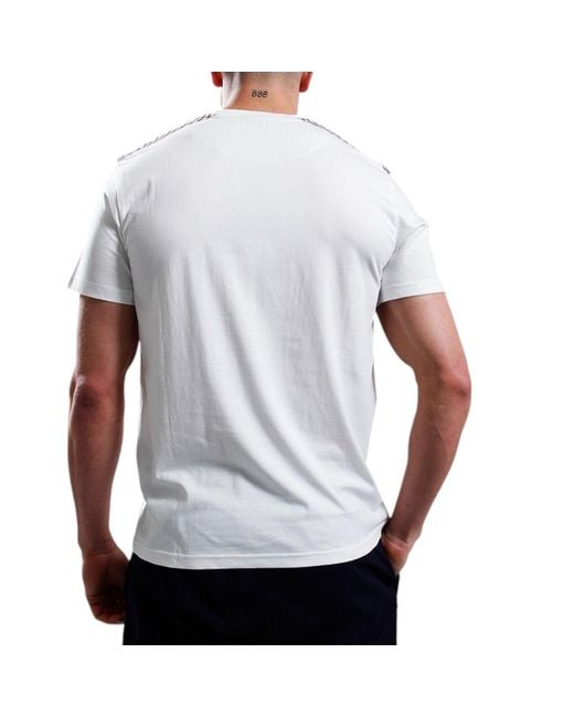 Weekend Offender White T Shirts Diaz Crew Neck Short Sleeve Cotton Summer Tee for men