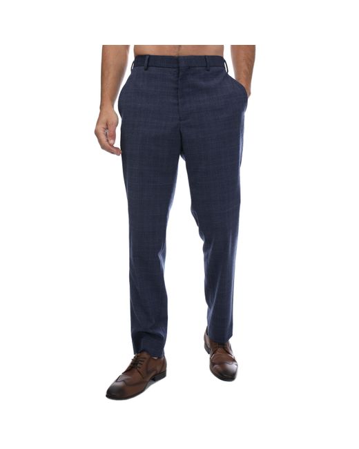 Ted Baker Blue Airforce Slim Fit Trousers for men
