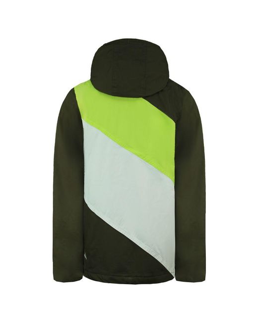 Trespass Green Long Sleeve Zip Up Elevate Jacket Fajkskf20030 Gst Caper