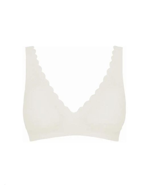 Sloggi White Zero Feel Lace Bralette