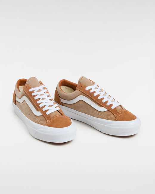 Vans White Premium Old Skool 36 Sneakers